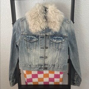 All Saints Blue Denim Jacket